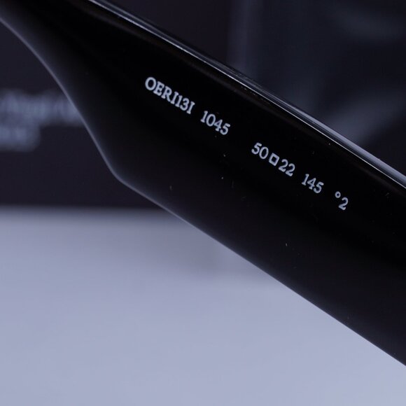 Off-White OERI13I JACKSON 1045 Square Sunglasses – Black/Blue - Picture 8 of 10